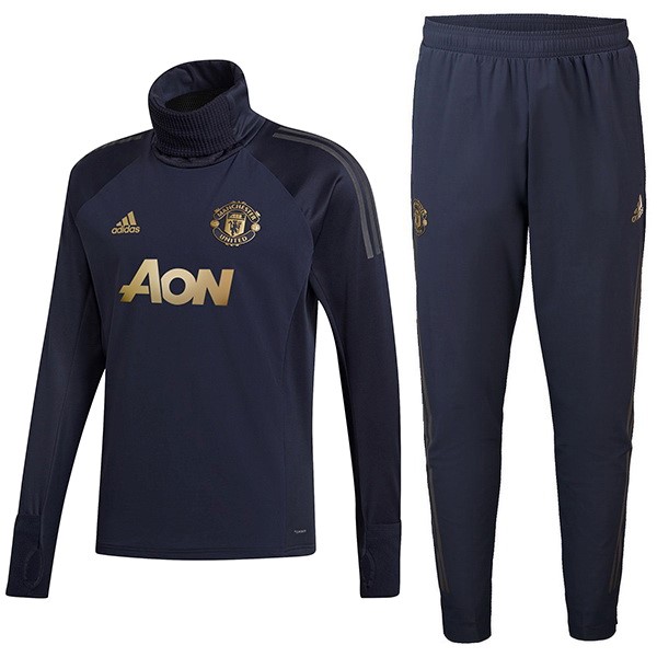 Chandal Del Manchester United 2018-2019 Azul Oro